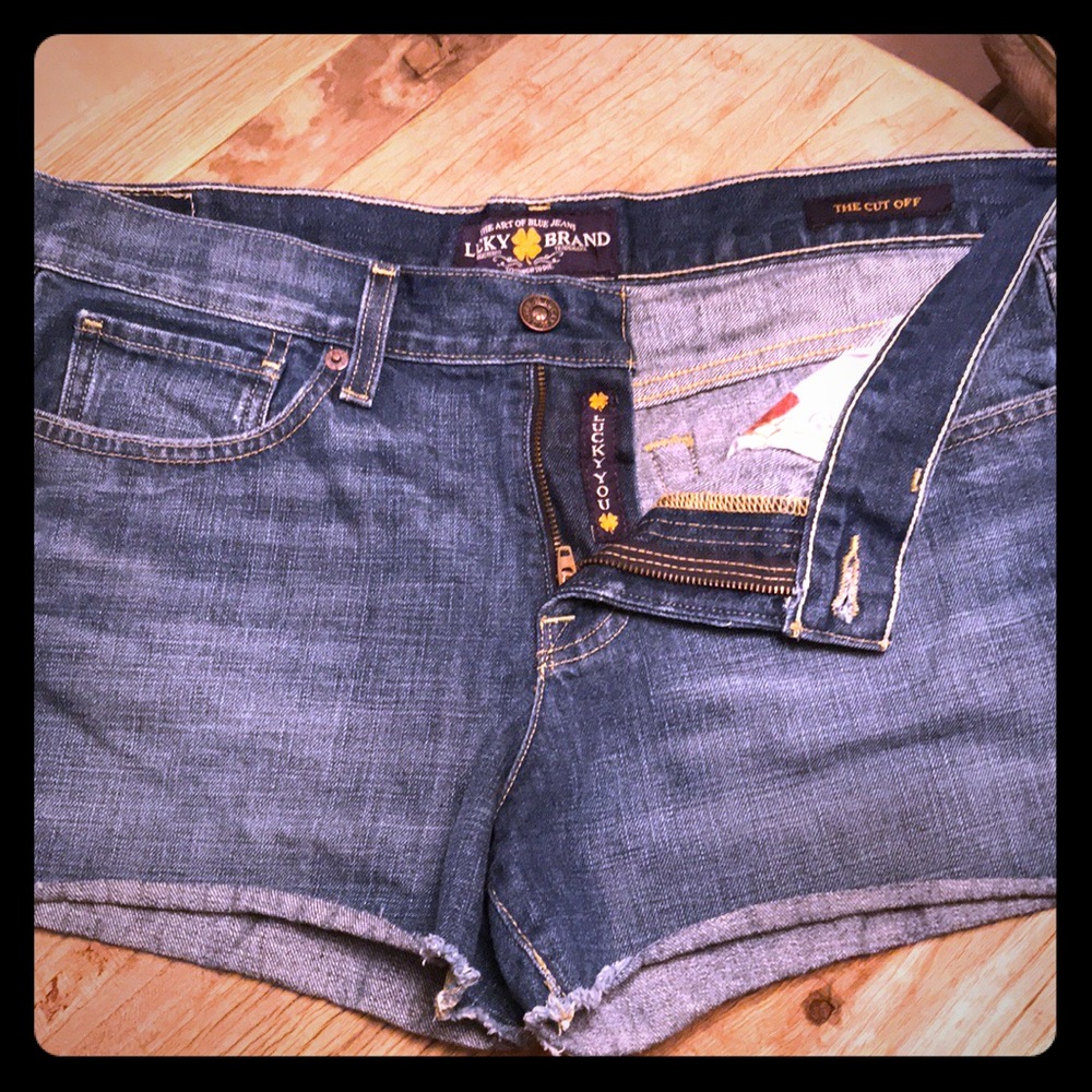 Super cute Lucky Brand cutoff shorts!!!!